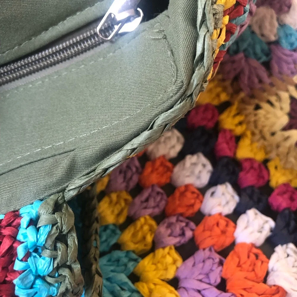 Colorful Crochet Bag - Picture 6 of 9